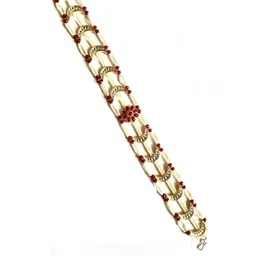 NIKYANKA Gold-Plated Artificial Stones Studded Matha Patti Head Jewellery-picture-20