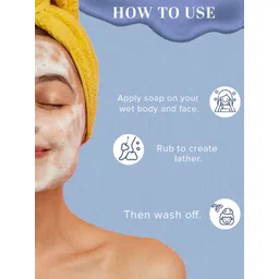 Khadi Natural Set of Pure Lavender & Chandan Haldi Handmade Herbal Soaps image 2