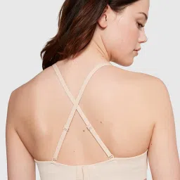 victoria's secret intimates Victoria's Secret Beige Wear Everywhere Lightly Lined Strapless Bra image 2