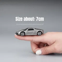 Metal Die Cast Unbreakable Car for Kids Small Racing Car Toy Car Play Set for Kids (FF Metal Car Set of 6) image 4