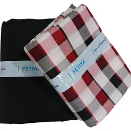 fetiya Shirt & Trouser Fabric in velveta Box Packing (Shirt-2.35 m, Pant-1.25 m) image 2