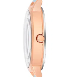 DressBerry Women Dial & Leather Bracelet Style Straps Analogue Watch HOBDB-203-BL image 4