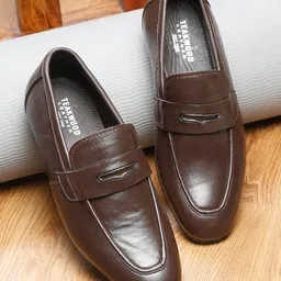 Teakwood Leathers Men Leather Formal Slip On Shoe-picture-17
