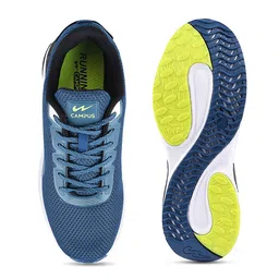 Campus Men Blue Mesh Running Shoes image 3