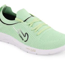 Campus Women Green Mesh Running Shoes image 5