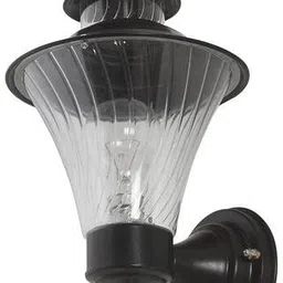 DIKANSHA Antique Metal Wall Lights and Scones, Rain Water Resistance Round Outdoor Exterior Wall Light for Home (Bulb not Included)(Electric) image 3
