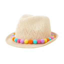 Accessorize Girls Self Design Trilby Hat image 5