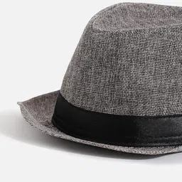 HAUTE SAUCE by  Campus Sutra Unisex Black Textured Hat image 5