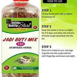 Online Quality Store Jadibuti/jadibutty for Hair Fall, Dandruff- Pack of 1 (100gms) image 5
