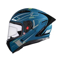 Royal Enfield Men Antibacterial Full Face Helmet image 5