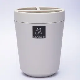 MARKET99 White Solid Tooth Brush Holder image 2