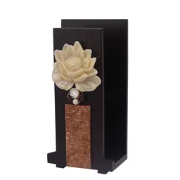 COCKTAIL Brown Wooden Hand Towel Holder image 5