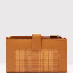 Caprese Women Checked Two Fold Wallet image 4