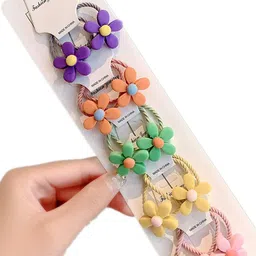 LYTIX Girls Set Of 10 Embellished Ponytail Holders image 1