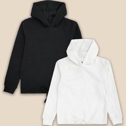 Kids Ville Girls Hooded Cotton Sweatshirt-picture-13
