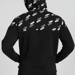 Puma Power Printed Full-Zip Cotton Sporty Jacket image 3