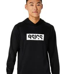 ASICS Hex Graphic Light Printed Hooded Fleece Pullover Sweatshirts-picture-33