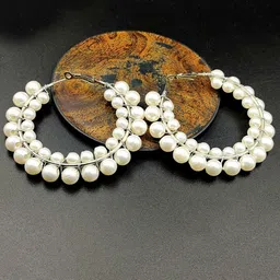 Krelin Beaded Circular Hoop Earrings-picture-16