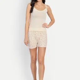 BLAZON Women Sleeveless Pure Cotton Night suit-image-38