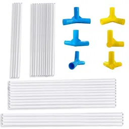 Planet of Toys Play Tent House Spare Parts – Connectors & Pipes for Easy Assembly image 5