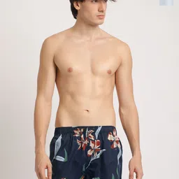 THE BEAR HOUSE Pack Of 2 Printed Pure Cotton Boxers BOX-SUMIT-BL-picture-27