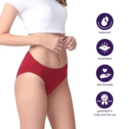 Adira Pack Of 3 Period Hipsters - Multi-Color image 2