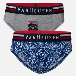 Van Heusen Boys Pack Of 2 Printed Pure Cotton Anti Bacterial Basic Briefs IKIBBR2AP721003-picture-41