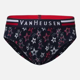 Van Heusen Boys Pack Of 2 Printed Anti Bacterial Pure Cotton Basic Briefs IKIBBR2P1221004 image 3