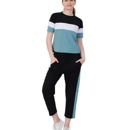 Women’s Cotton set Tracksuit - Round Neck Sportswear for Yoga, Running, Gym & Workout image 1