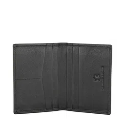 NAPA HIDE Men Black Solid Leather Card Holder with RFID image 5
