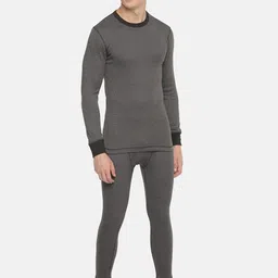 Macroman M-Series Men Mid-Rise Ultra Soft Thermal Bottoms image 2