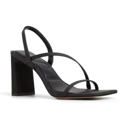 Aldo Arize Women Black Solid Block Heels-image-10