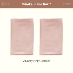 Special You Dusty Pink Curtains Backdrop For Decoration - 2 Pcs image 2