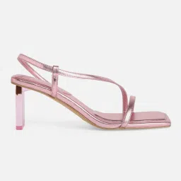 Aldo Devina Synthetic Pink Solid Heels image 3