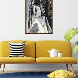 The Art House Grey Abstract Painting Wall Art-image-29