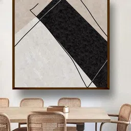 The Art House Beige & Black Painted Framed Wall Art-picture-30