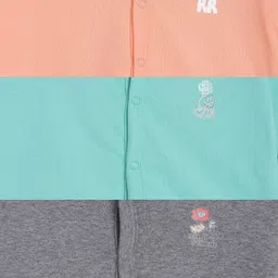 MINI KLUB Infant Boys Pack of 3 Solid Pure Cotton Jhablas image 5