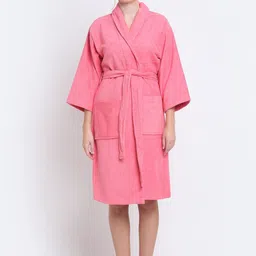 Creeva Women Highly Absorbent Bath Robe-picture-19