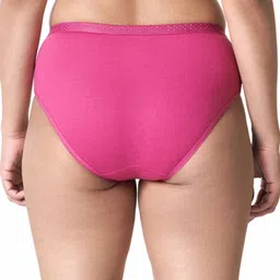 BLOSSOM Women Cotton Outer Elastic Hipster Combo- PASSION PANTY 3 PACK image 4