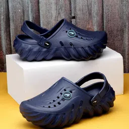 ASIAN Boys Self Design Clogs image 1