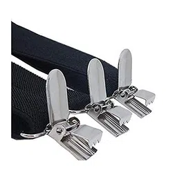 clothera Suspender and Bow Tie Set with Matched Hat for Men image 5