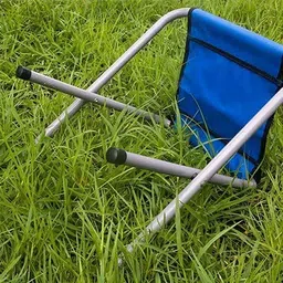 brushfinch Multipurpose Light Weight Foldable Laptop Stool Fishing Chair Picnic Beach Bath Barbecue Chair Folding Stool, Camping Chair, Outdoor Portable Adults for Fishing, Hunting, Sitting 1, Multi. image 4