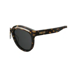 moschino accessories Moschino Women UV Protected Polarized Full Rim Grey Lens Phantos Sunglasses - 20175108656IR (56) image 3