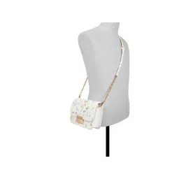 Aldo TIBIALIS Women White Cross Body Bag image 5