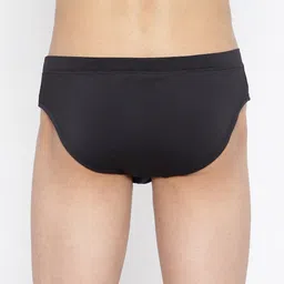 La Intimo Men Pack Of 3 Mid-Rise Anti-Microbial Basic Briefs LISS030C image 4