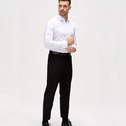 cb-colebrook Mens Stylish Solid Silk Satin Casual Dress Shirts for Men Shiny Long Sleeve Button Down Shirt Party Prom Wedding Shirt for Mens image 5