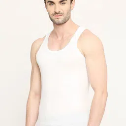 VIP Pack Of 5 Skin Friendly Odour Buster Pure Cotton Undershirt Innervests image 3