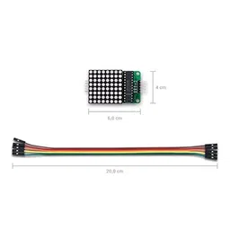 Max7219 8x8 Led Dot Matrix Display Module for Arduino and Raspberry Pi image 4