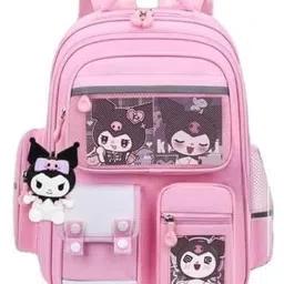 adson Kuromi Kawaii School Backpack Anti Theft Travel Aesthetic Bookbag For Women & Men Boys Girls With Compartments Elementary School College Students Backpack Durable Water Resistant image 1