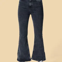 OMG CREATION Women Bootcut High-Rise Stretchable Jeans-picture-37